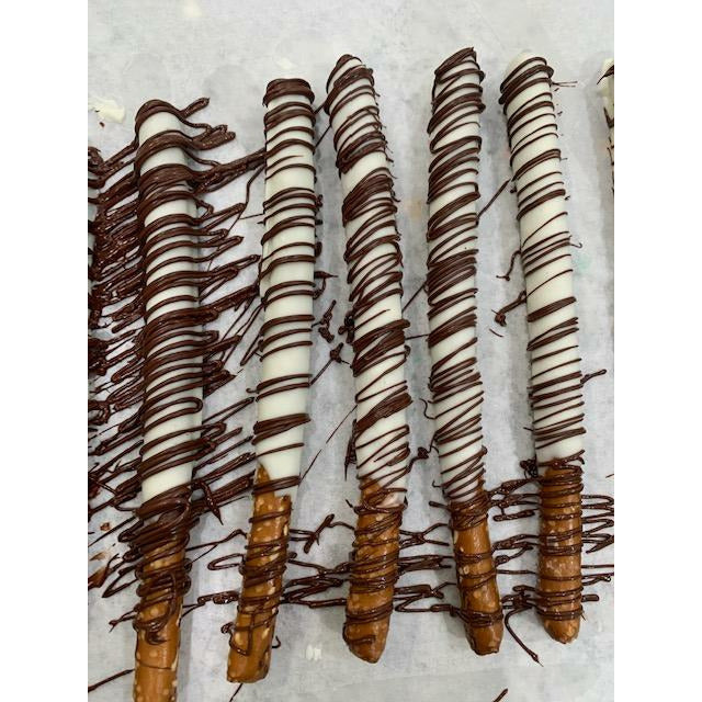 Dipped Pretzel Rods