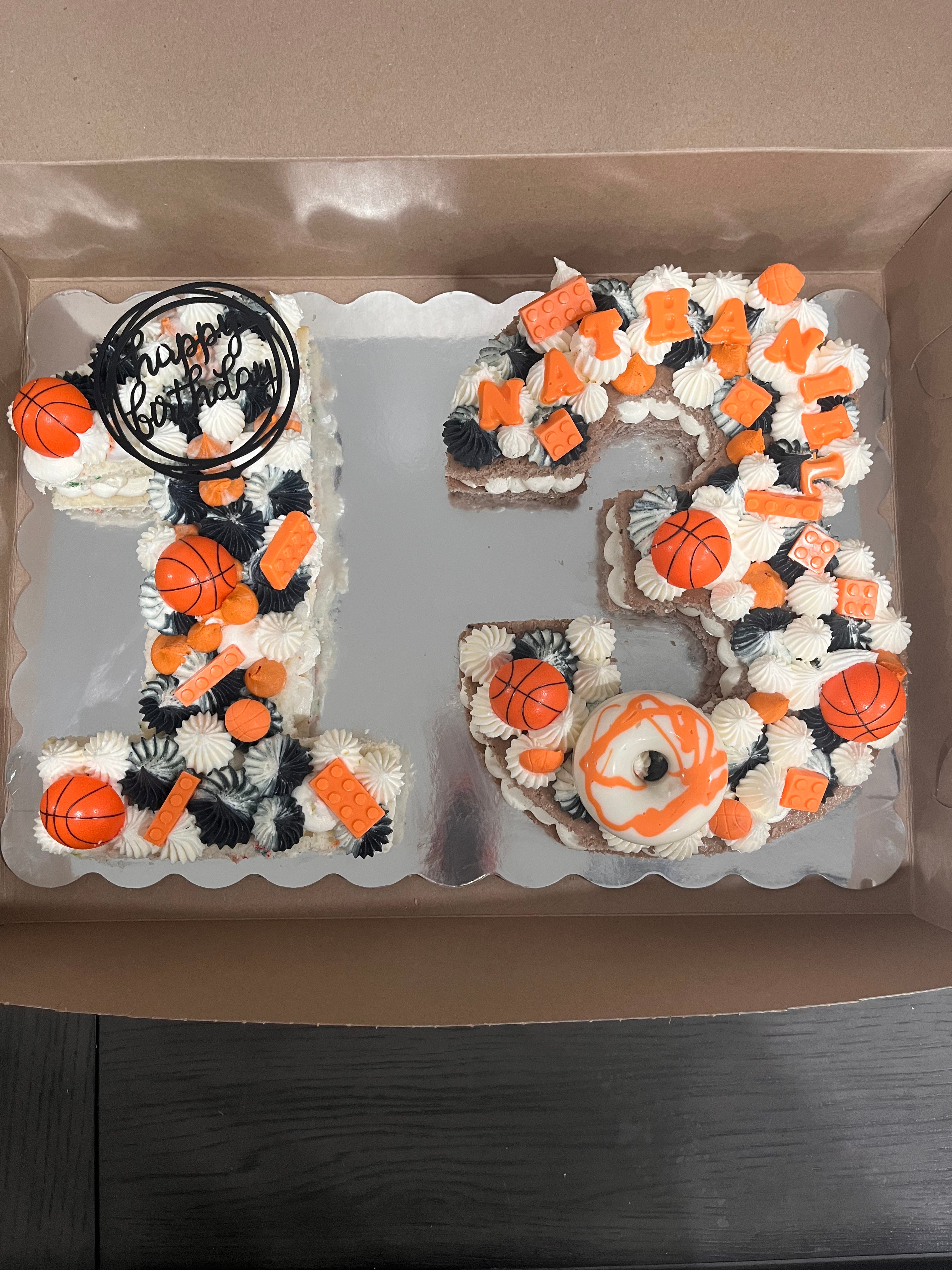 Number or Letter Cakes