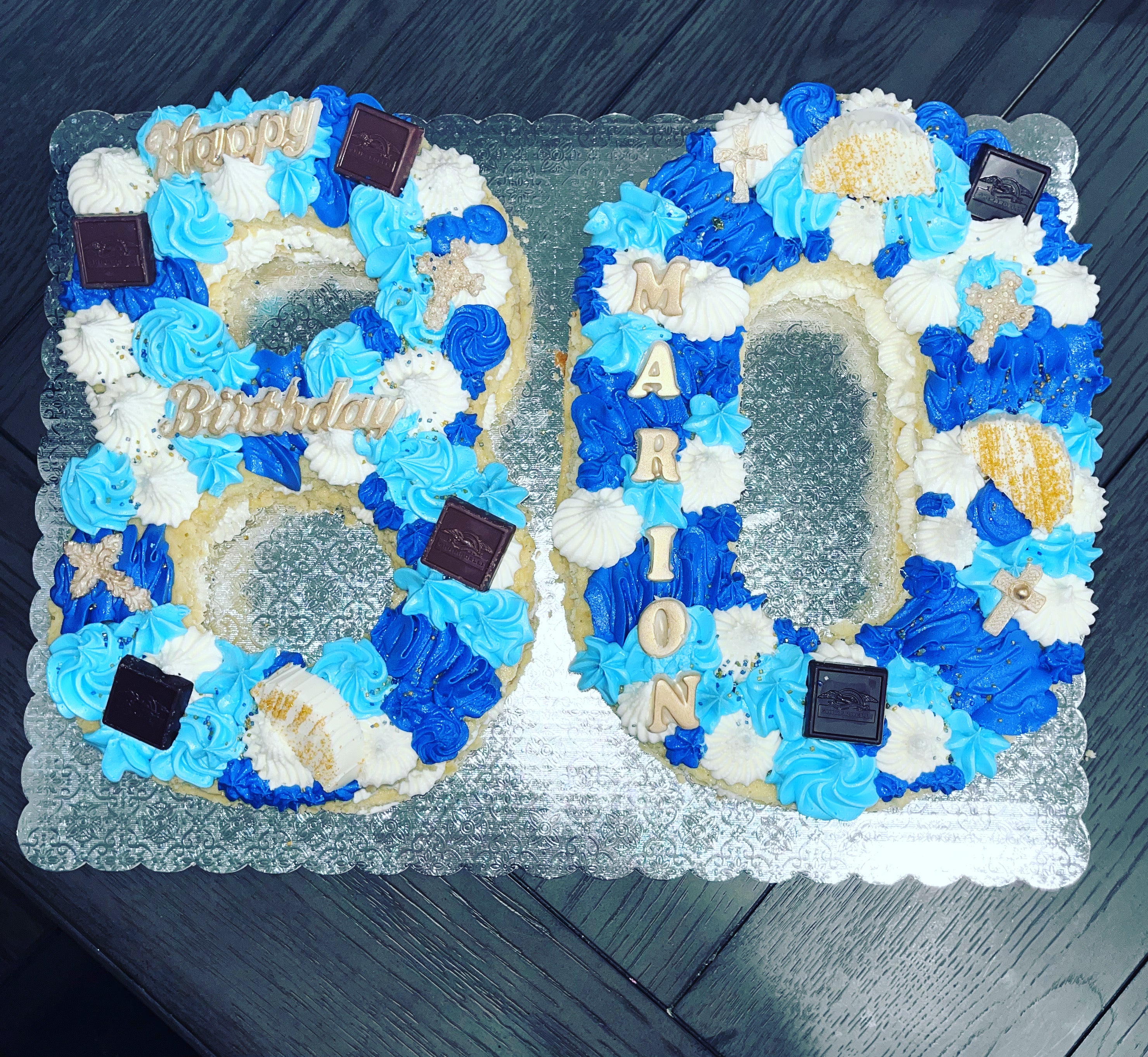 Number or Letter Cakes