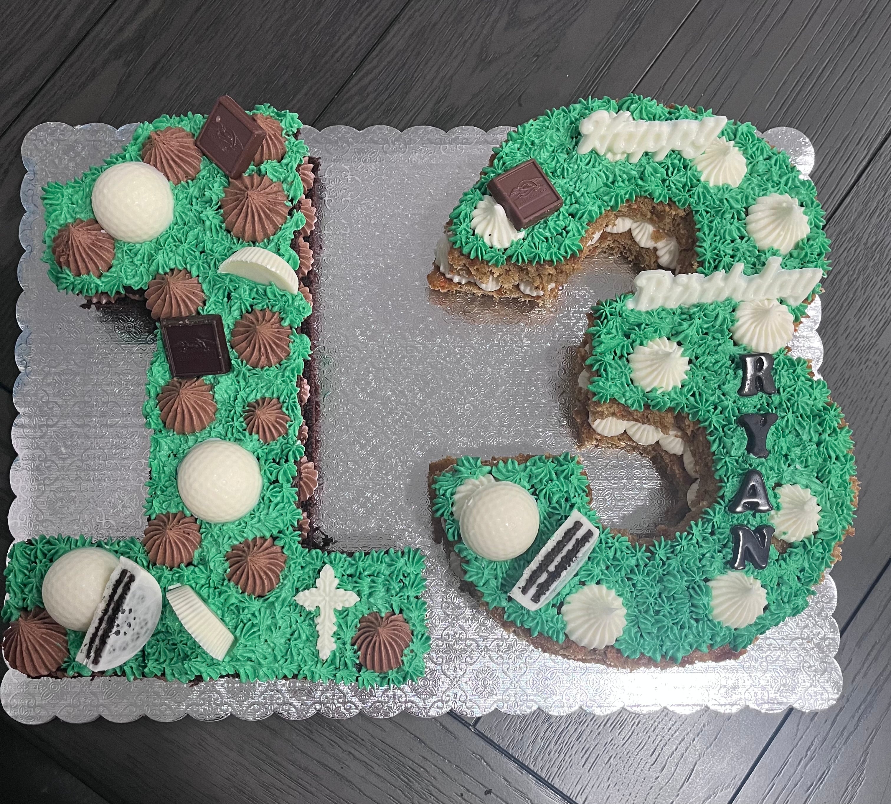 Number or Letter Cakes