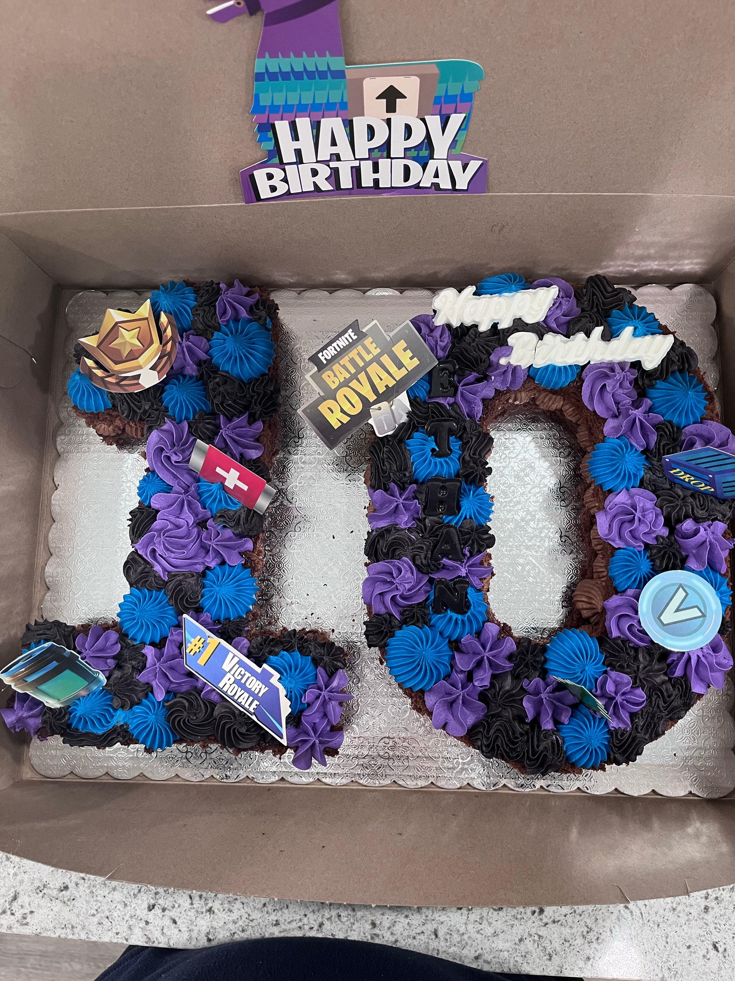 Number or Letter Cakes