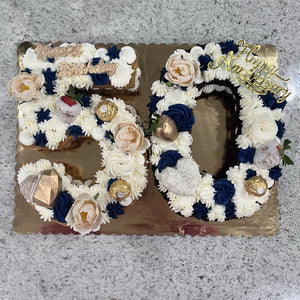 Number or Letter Cakes