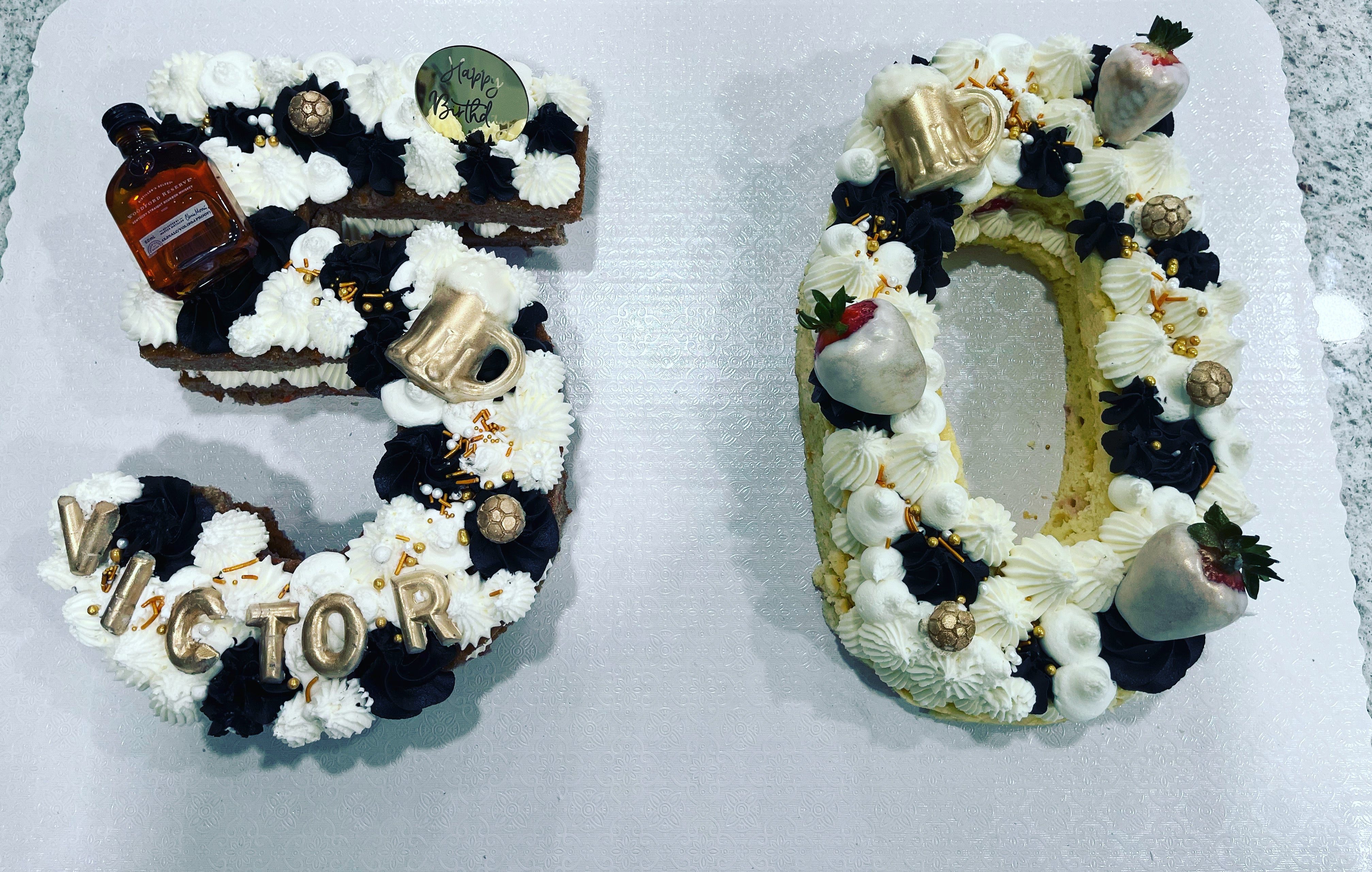 Number or Letter Cakes